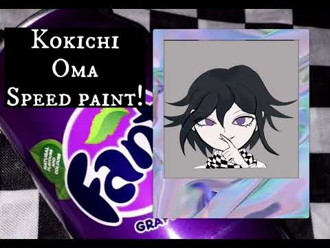 //Kokichi Oma - speed paint//