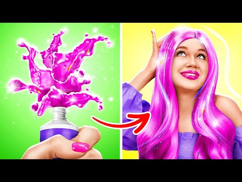 SHORT Hair VS LONG Hair Struggles! Smart BEAUTY Hacks and Funny Situations