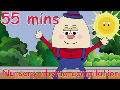 Humpty Dumpty! And lots more Nursery Rhymes! 55 minutes!