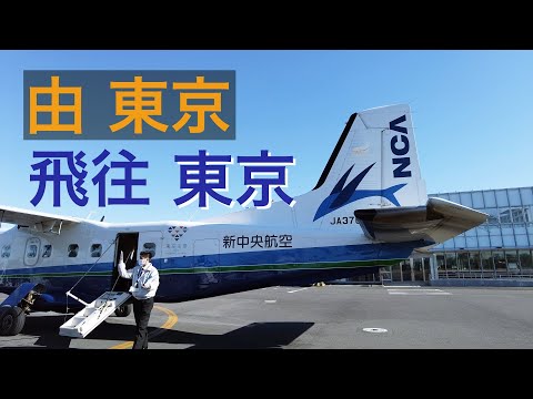 Take Do-228 from Tokyo Chofu Airport to Tokyo Oshima Airport