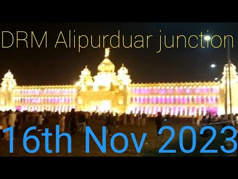 DRM Alipurduar junction 16th Nov 2023