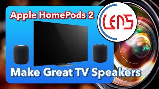 Apple HomePods 2 Make Great TV Speakers