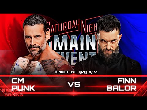 WWE 2K24 | CM Punk VS Finn Balor | Saturday Night Main Event