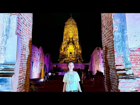 NJ Channel EP.70 ชมวัดยามค่ำคืน Ayutthaya Night Alive 4 วัด 1 วัง 2024