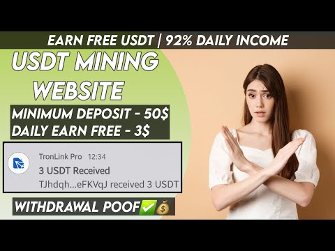 Usdt Earning Site | Usdt Shopping Site | Best Usdt Investment Website | New Usdt Mining Site #usdt