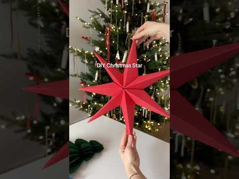 How to make a Christmas Star⭐️