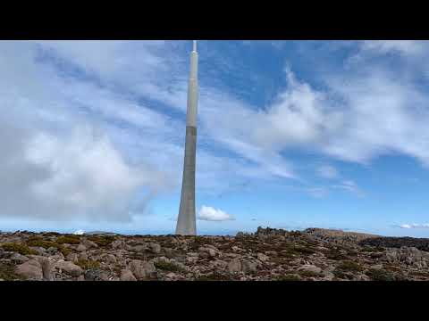 2K 1080 FHD aerial shot of Hobart and Mount Wellington stabilizer material/航拍以及稳定器拍霍巴特威灵顿山素材/