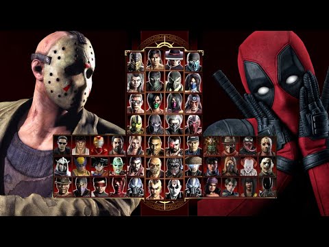 Mortal Kombat 9 - JASON VOORHEES & DEADPOOL - Expert Tag Ladder - Gameplay @(1080p) - 60ᶠᵖˢ ✔