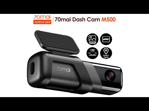 70mai Dash Cam M500 2023 New Car DVR Camera Recorder Built-in GPS ADAS 1944P 170FOV 24H Parking