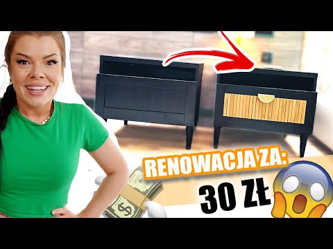 Miała wylądować na ŚMIETNIKU! DRUGIE ŻYCIE szafki IKEA #346