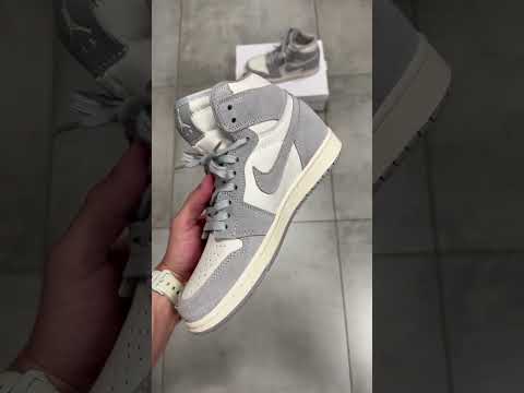 Nike air Jordan 1 high white grey