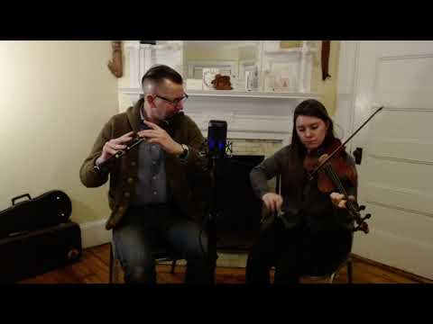 The Pride of Clyde Highlands | Will Woodson & Caitlin Finley, Irish Flute and Fiddle