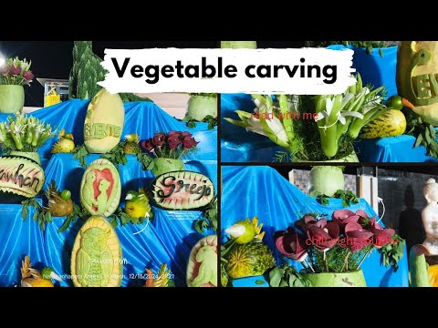 fruit and vegetable carving