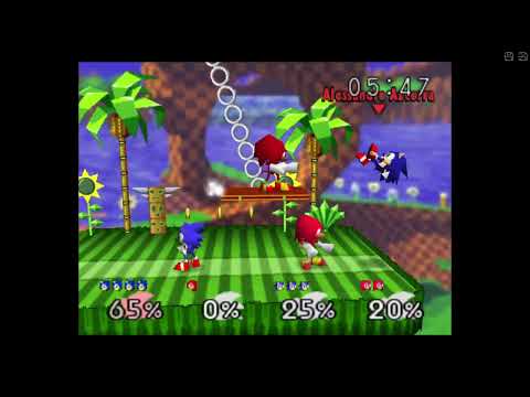 Smash Remix & Knuckles - The Battle of Sonic series