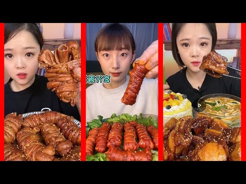 CHICKEN CHOPS CHINESE MUKBANG | MUKBANG KOREAN FIRE NOODLE  EEL  | Ep 75