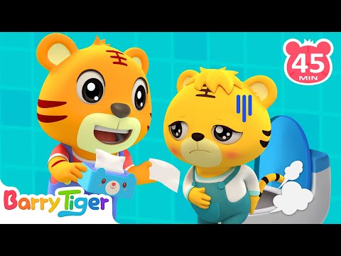 自己上廁所 | 大合集 | 經典熱門兒歌 | Kids Song | 動畫 | 童謠 |  貝樂虎中文 | Nursery Rhymes