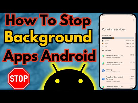 How to Stop Background Apps on Android | Close Background Running Apps on Android