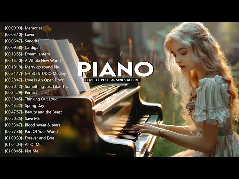 Top 30 Piano Covers of Popular Songs 2024 - Best Instrumental Music For Work, Study, Sleep