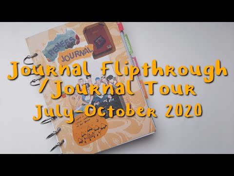 Journal Flipthrough/Tour | July - October 2020 | ThisizReneesworld