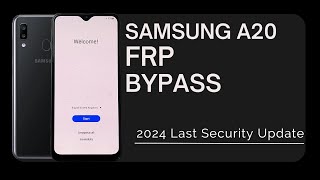 Samsung A20 FRP Bypass | SM-A205F Remove Google Lock 2024