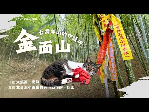 【金面山】小百岳021｜二等三角點｜🥇金山面仔古道｜🐦鳥嘴山、鳥嘴尖｜🗿大溪八景之一｜🐱最萌守門神獸