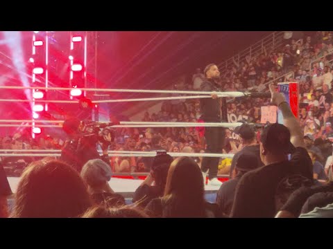 Jey Uso Live Entrance WWE Smackdown 7/14/2023 Raleigh NC