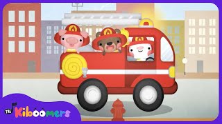 Hurry Hurry Drive the Firetruck - THE KIBOOMERS Kids Songs - Truck Song