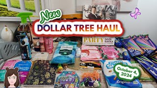 Awesome NEW DOLLAR TREE HAUL!  Excellent Finds!! October 4, 2024 #dollartreehaul