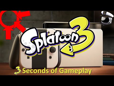 Splatoon 3 Footage Breakdown from snippet of NEW gameplay from the Nintendo Switch OLED Trailer