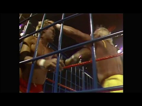 Hogan vs. Orndorff • Steel Cage • (WWF 1987)