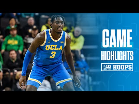 UCLA at Oregon | Highlights | Big Ten Basketball | 12/08/2024