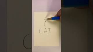 Cat art || khunman #shorts #art #subscribe #youtubeshorts #share #viral #drawing #animals