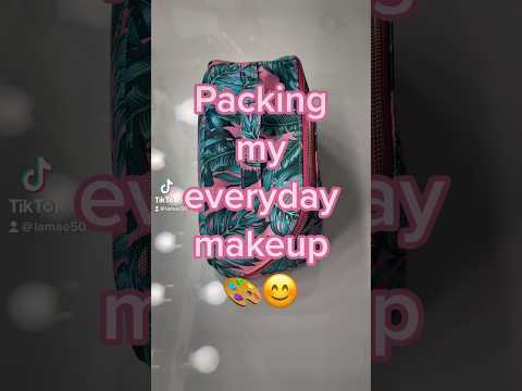 Amazing makeup! (Forgot lip products & setting spray🥲) #packing #asmr #andmyson😆 #everydaymakeup