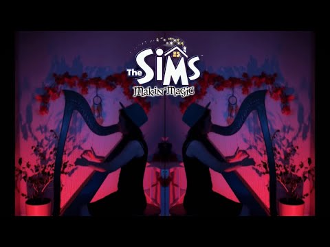 TheSims Makin’Magic - loading screen OST on lever harp