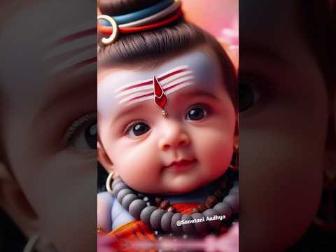 little cute Mahadev #shorts #youtubeshorts #whatsappstatus har har Mahadev 🔱🕉️🙏