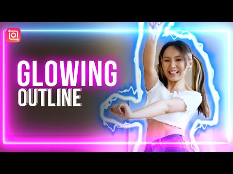 💥Neon Glowing Outline Effect Video Editing Tutorial (InShot Tutorial)