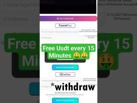 How To Earn Free Usdt Every 5 minutes | Usdt Mining | Free Crypto #usdtmining #cloudminingsites