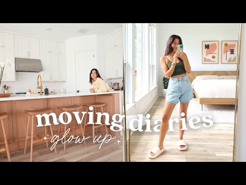 🍳 Moving Diaries | Clean with Me, Kitchen Glow Up, Getting Ready to Host