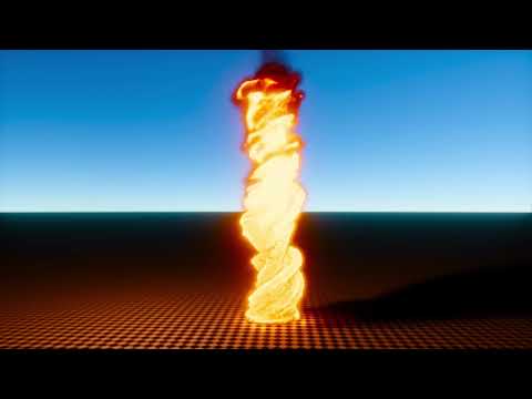 Embergen Fire Tornado Test