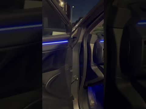 SUBARU LEGACY 2020 AMBIENT LIGHTING CUSTOMS.#shorts #subaru #car #led #ambientlighting #video