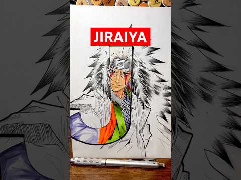 Jiraiya Anime Art #art #animeart #animedrawing  #naruto #jiraiya #106 #trending