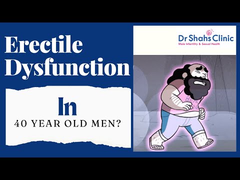 What causes erectile dysfunction in 40 year old men? @DrShahDupesh