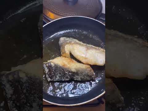 Olive Oil Pan Fried White Fish #shorts