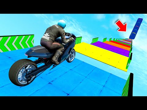 GTA 5 MEGA RAMP ▸ NO COPYRIGHT GAMEPLAY | 4K 60FPS | GTA Gameplay for TikTok & YouTube | 777