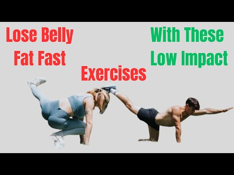 Low Impact Exercises To Lose Belly Fat – 17 Low Impact Fat Burning Exercises