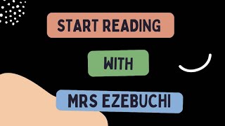 CV Blends 'a' | First Step to Reading with Mrs Ezebuchi  | Consonant Vowel Blend | ba ca da #phonics