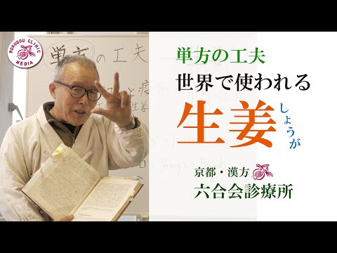 【伝統医学】世界中で使われる『生姜(しょうが)』〜単方の工夫〜 ホジュン、インド伝統医学（アーユルヴェーダ）、チベット医学、ハーブ、漢方など。（京都 / 六合会診療所）医師解説