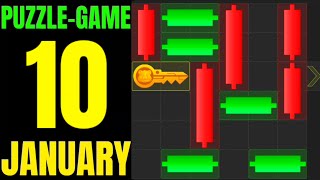 10 January Hamster Kombat Daily Mini-Game Puzzle Solved ALT #hamstercombat #minigame #minipuzzle #ag