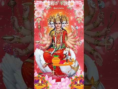 Maa Gayatri Special Mantra for Good Fortune #gayatri #gayatrimantra #devotional