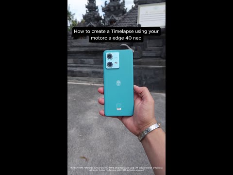How to Create a Timelapse on the Motorola Edge 40 Neo #shorts #videography #timelapse #tutorial